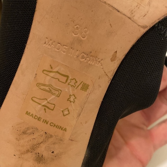 Reiss black sandals . Size 38 - Picture 7 of 11